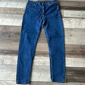 Just Black blue jeans stretch skinny size 32/14
